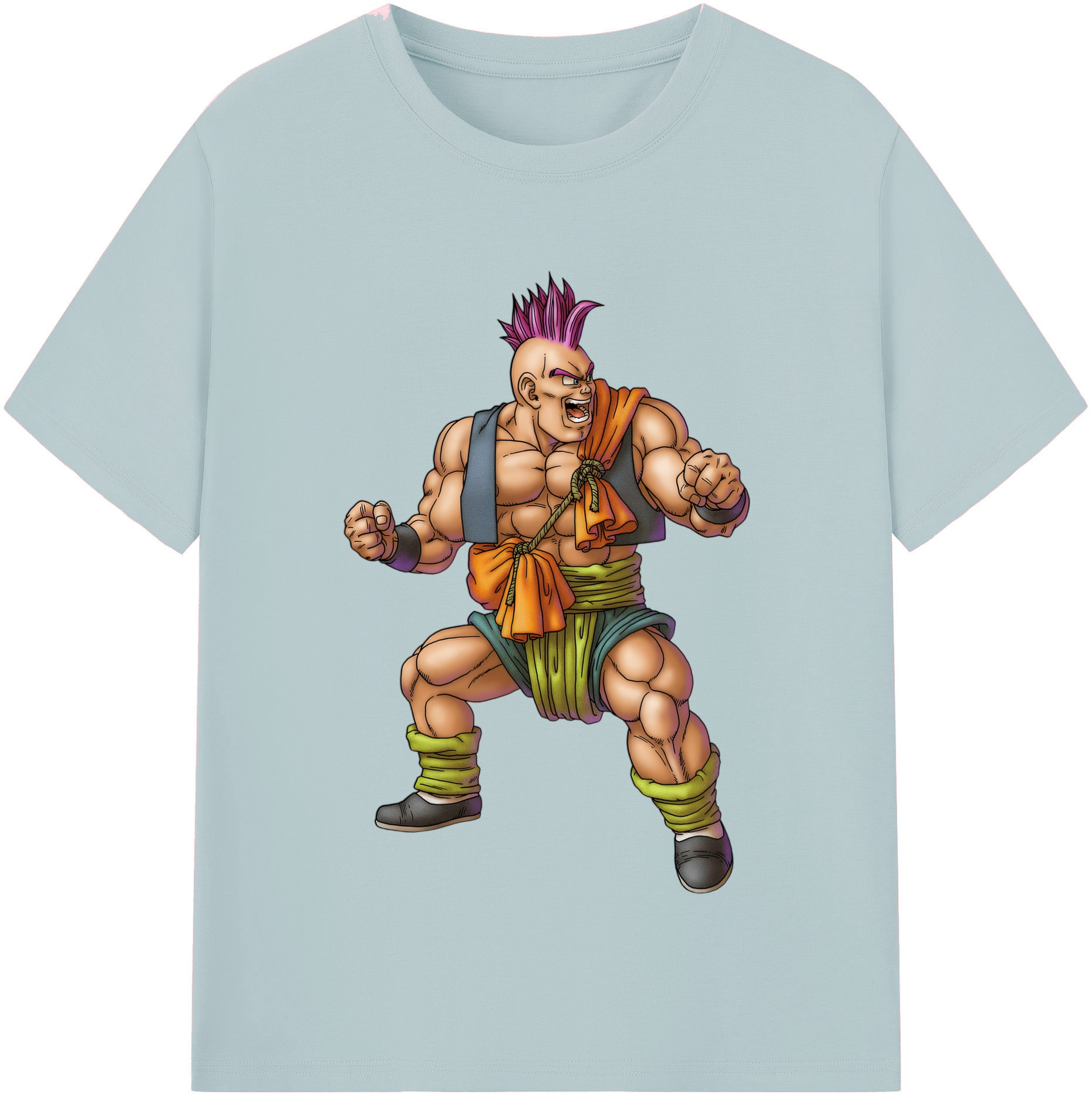 （画像用） ドラゴンクエスト Doragon Kuesuto Dragon Quest 綿100％半袖Tシャツ（フロントプリント）